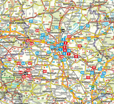 Rother - Magdeburg wandelgids