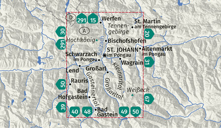 Kompass - WK 80 St. Johann im Pongau - Salzburger Land