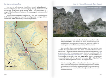 Cicerone - Peaks of the Balkans Trail