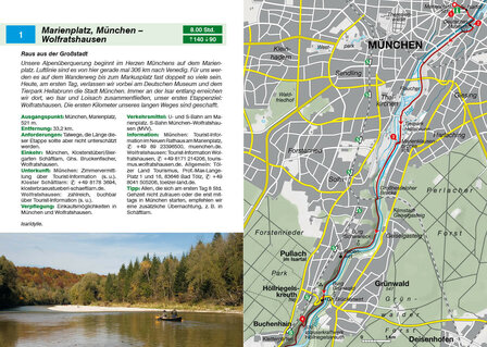 Rother - Alpen&uuml;berquerung M&uuml;nchen - Venedig wandelgids