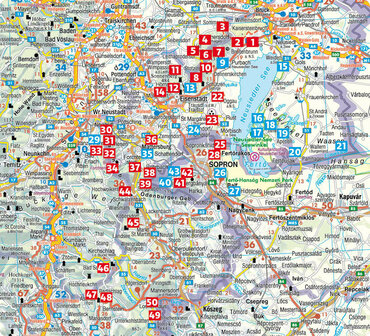 Rother - Leithagebirge &ndash; Rosaliengebirge wandelgids