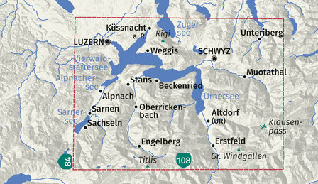Kompass - WK 116 Vierwaldst&auml;tter See - Luzern