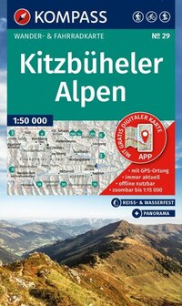 Kompass - WK 29 Kitzb&uuml;heler Alpen