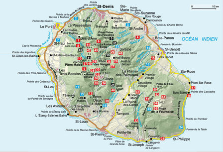Rother - La R&eacute;union wandelgids
