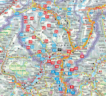 Rother - Tessin wandelgids