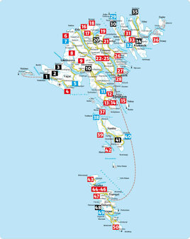 Rother - F&auml;r&ouml;er wandelgids