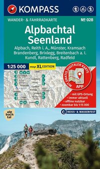Kompass - WK 028 Alpbachtal - Seenland