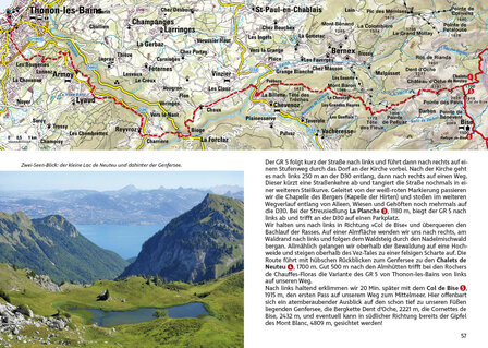 Rother - Alpen&uuml;berquerung GR 5: Genfersee - Mittelmeer wandelgids