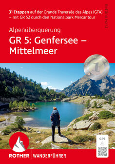 Rother - Alpen&uuml;berquerung GR 5: Genfersee - Mittelmeer wandelgids