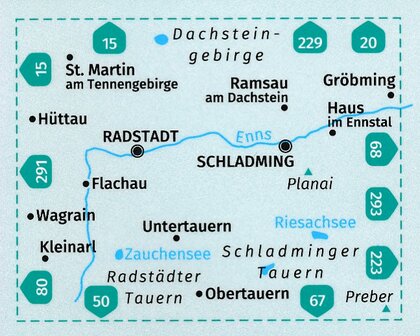 Kompass - WK 31 Radstadt - Schladming - Flachau