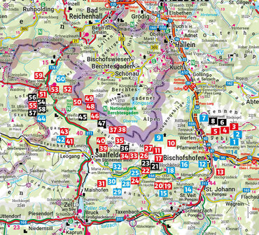 Rother - Rund um den Hochk&ouml;nig wandelgids