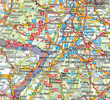 Rother - Rund um Karlsruhe wandelgids