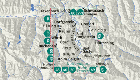 Kompass - WK 079 Gasteinertal