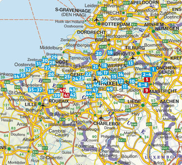 Rother - Belgien: Flandern wandelgids