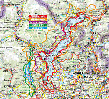 Rother - Grand Tour Lago Maggiore wandelgids