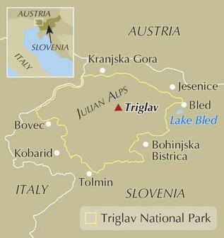 Cicerone - Walking the Julian Alps of Slovenia