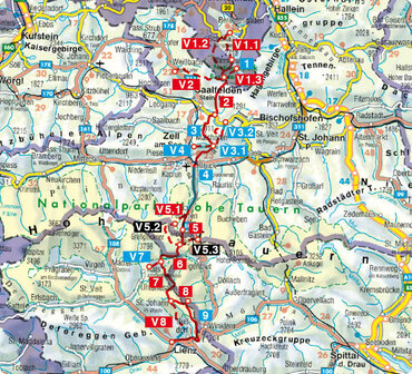 Rother - Alpen&uuml;berquerung Berchtesgaden - Lienz