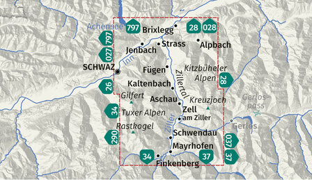 Kompass - WK 010 Zillertal