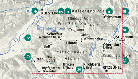 Kompass - WK 134 Wilder Kaiser