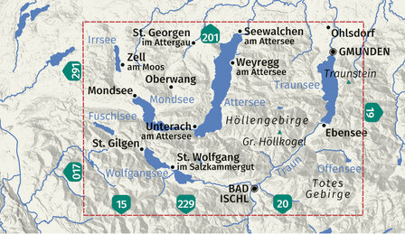 Kompass - WK 18 N&ouml;rdliches Salzkammergut