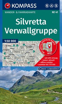 Kompass - WK 41 Silvretta - Verwallgruppe