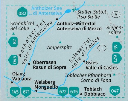 Kompass - WK 057 Antholz - Gsies