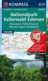 Kompass - WK 845 Nationalpark Kellerwald-Edersee