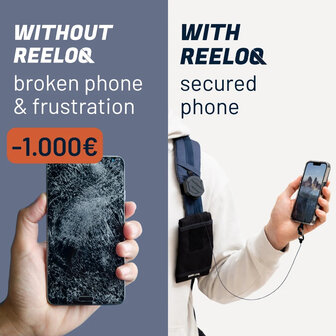 Reeloq PRO smartphone anti-drop tweedekans