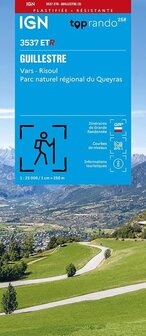 IGN - 3537ETR Guillestre - Vars - Risoul