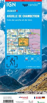 IGN - 3538ETR Aiguille de Chamberon