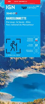 IGN - 3540OTR Barcelonnette