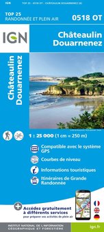 IGN - 0518OT Ch&acirc;teaulin - Douarnenez