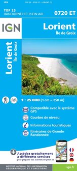 IGN - 0720ET Lorient - &Icirc;le de Groix