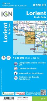 IGN - 0720ET Lorient - &Icirc;le de Groix