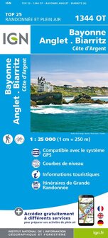 IGN - 1344OT Bayonne - Anglet - Biarritz
