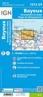 IGN - 1512OT Bayeux - Arromanches-les-Bains