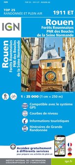 IGN - 1911ET Rouen - For&ecirc;ts Rouennaises