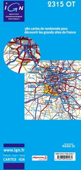 IGN - 2315OT Palaiseau - Arpajon