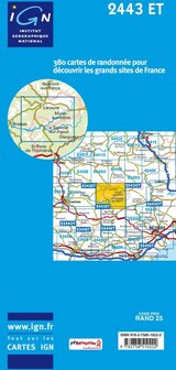 IGN - 2443ET Monts de Lacaune