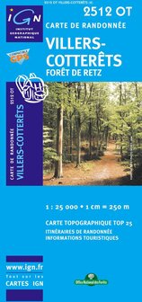 IGN - 2512OT Villers-Cotter&ecirc;ts - For&ecirc;t de Retz