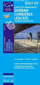 IGN - 2547OT Durban-Corbieres - Leucate