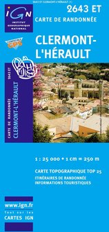 IGN - 2643ET Clermont-l&#039;Herault