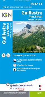 IGN - 3537ET Guillestre - Vars - Risoul