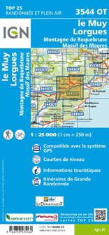 IGN - 3544OT Le Muy - Lorgues