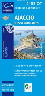 IGN - 4153OT Ajaccio - &Icirc;les Sanguinaires