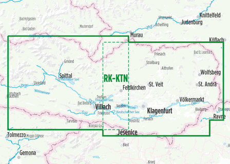 Bikeline - Radkarte K&auml;rnten