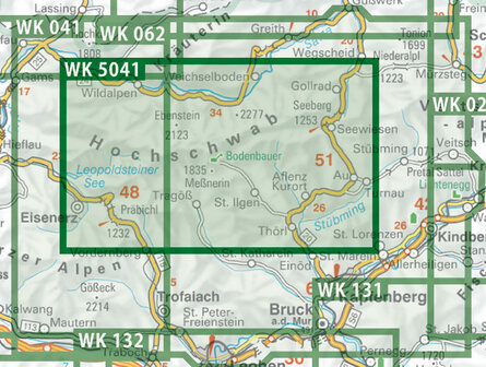 F&amp;B - WK 5041 Hochschwab-Aflenz-Wildalpen-Salzatal