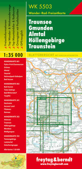 F&amp;B - WK 5503 Traunsee-Gmunden-Almtal-H&ouml;llengebirge-Traunstein