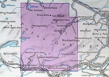 OeAV - Alpenvereinskarte 15/2 Totes Gebirge Mitte (Ski)