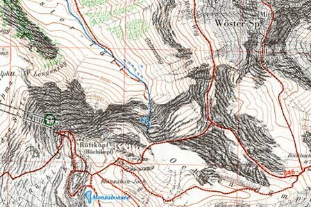 OeAV - Alpenvereinskarte 3/2 Lechtaler Alpen - Arlberggebiet (Weg)